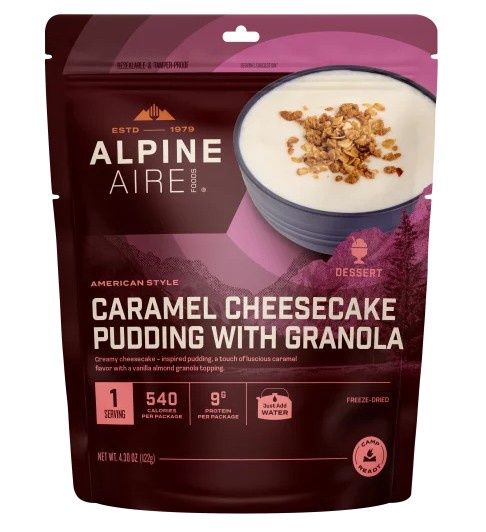 AlpineAire - Caramel Cheesecake Pudding w/ Granola