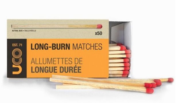 UCO - Long-Burn Matches, 50/Box*