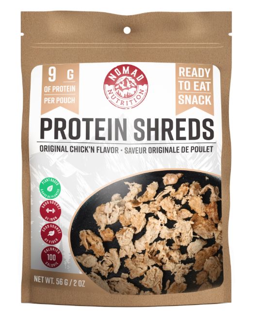 Nomad Nutrition -Protein Shreds 56g<, Flavour: Original Chick'N <