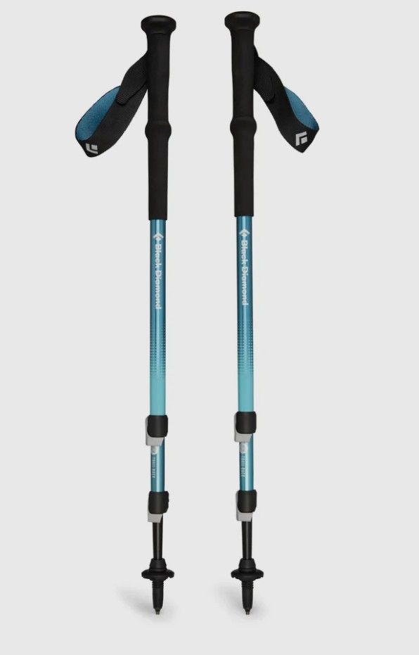 Black Diamond - Trail Back Trekking Poles, Colour: Creek Blue