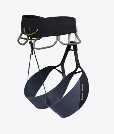 Black Diamond - Solution Harness - Mens, Size &amp; Colour: Medium Carbon