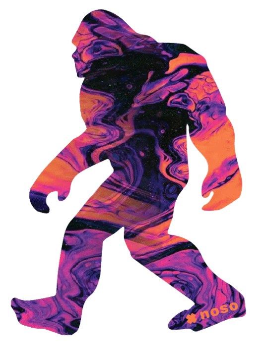 Noso - Assorted Patches, Design: Sasquatch