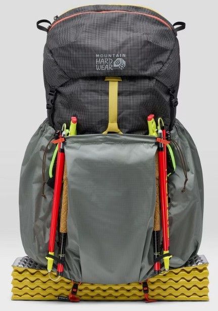 Mountain Hardwear - Kazam Backpack, Colour: Wet Stone, Size: 60L | XS/S