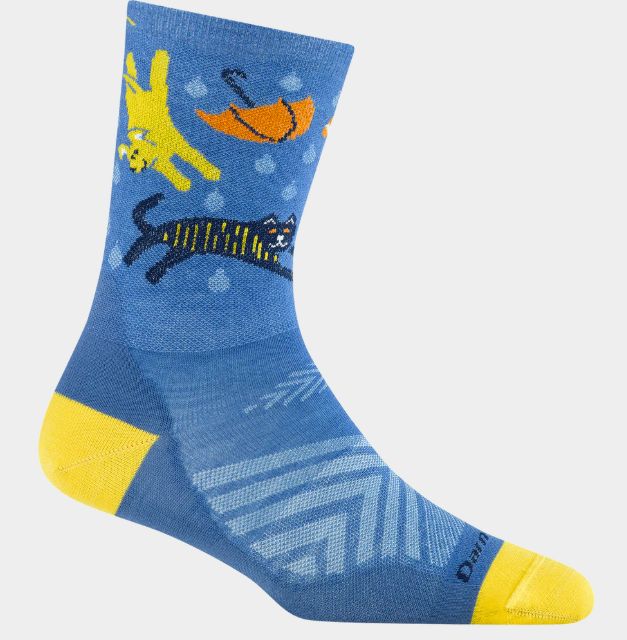 Darn Tough - Women's Run - Ruff Weather, Micro Crew, Ultra-LW, Storm