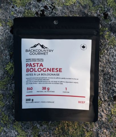 Backcountry Gourmet - Pasta Bolognese