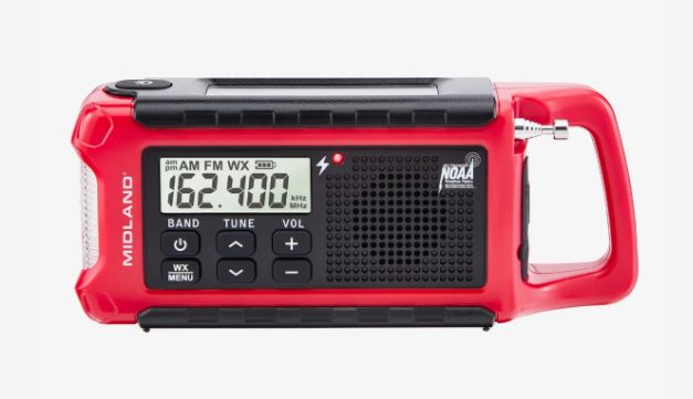 Midland -  Emergency Crank Radio With am/FM/alert