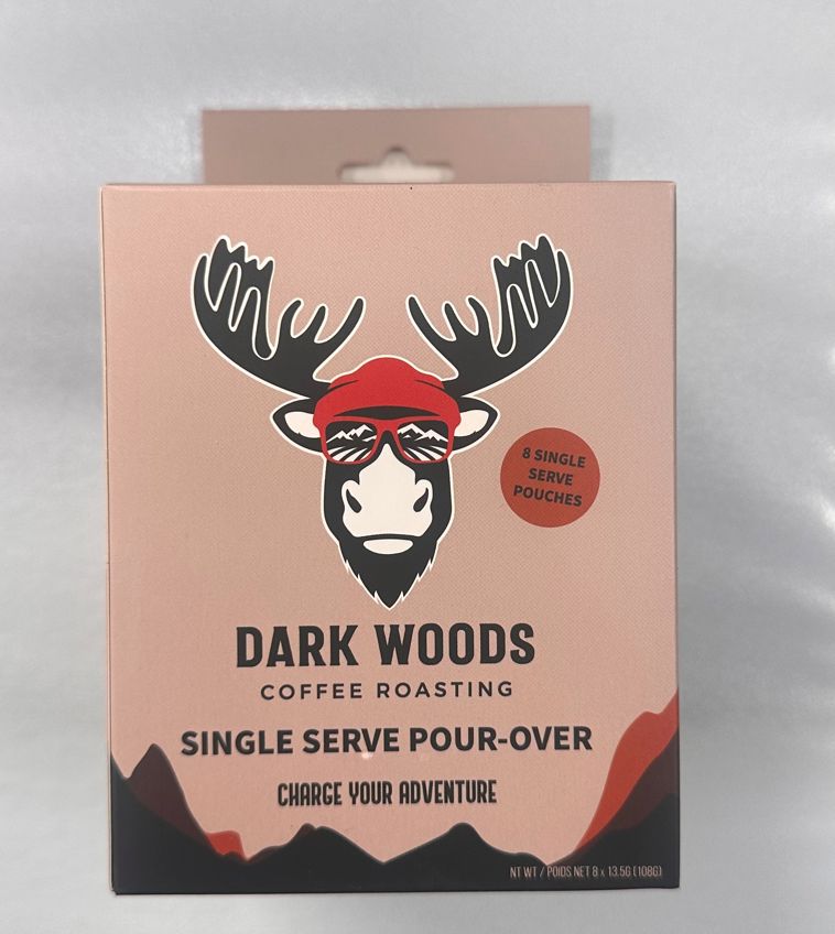 Dark Woods Brewing &amp; Coffee Roasting - Pour Over Coffee, Size: Box of 8