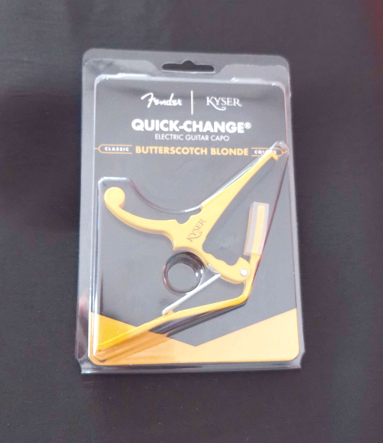 Fender Kyser Quick Change Capo Butterscotch Blonde