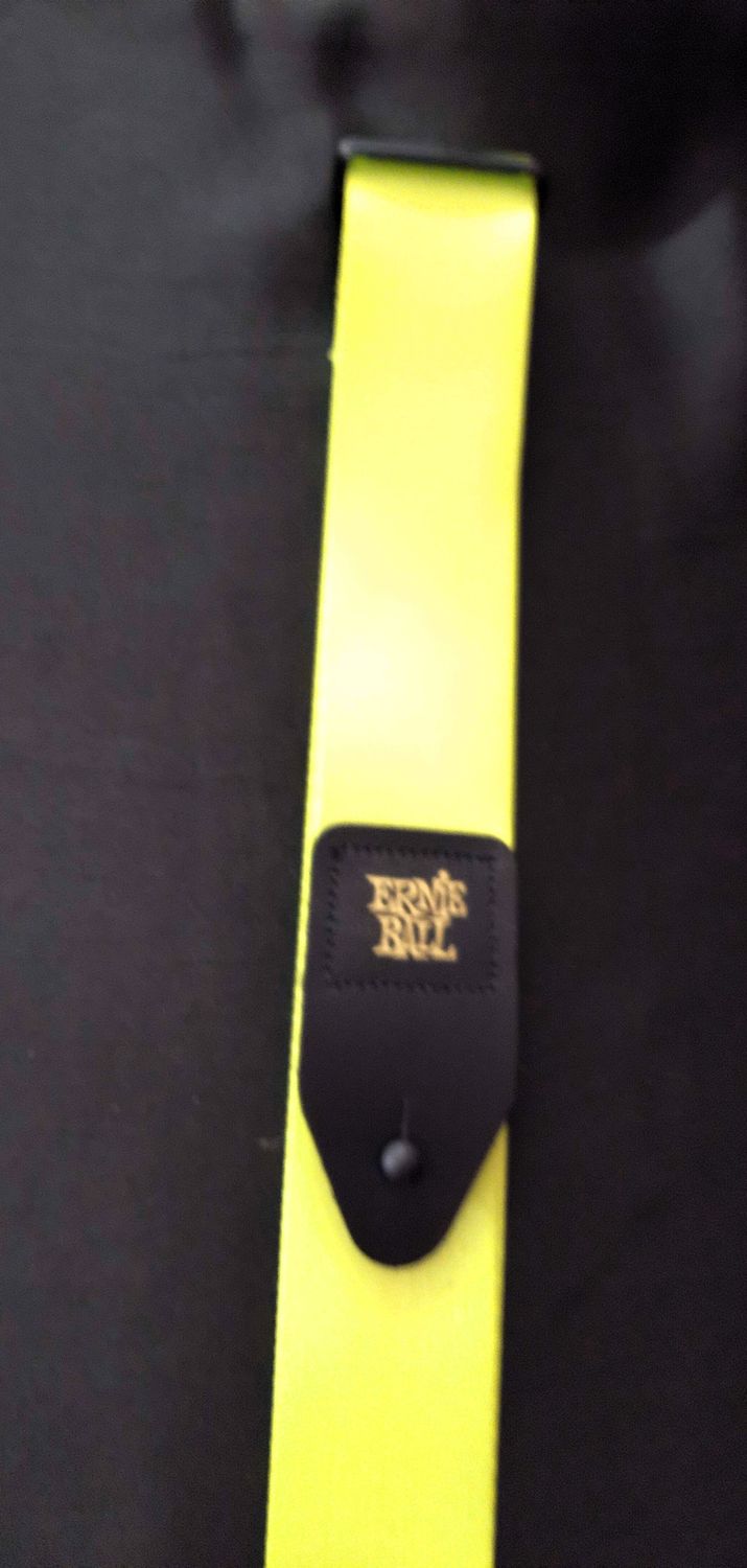 Ernie Ball Neon Green Guitar Strap