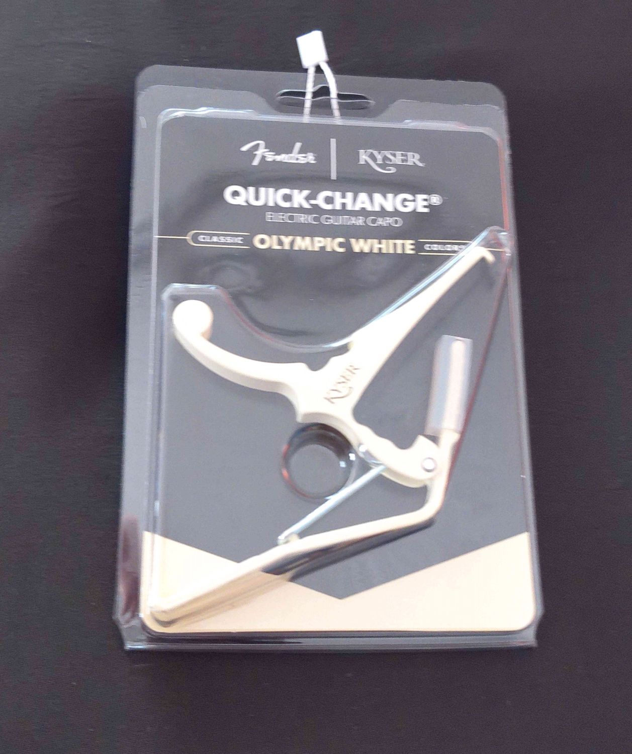 Fender Kyser Quick Change Capo Olympic White