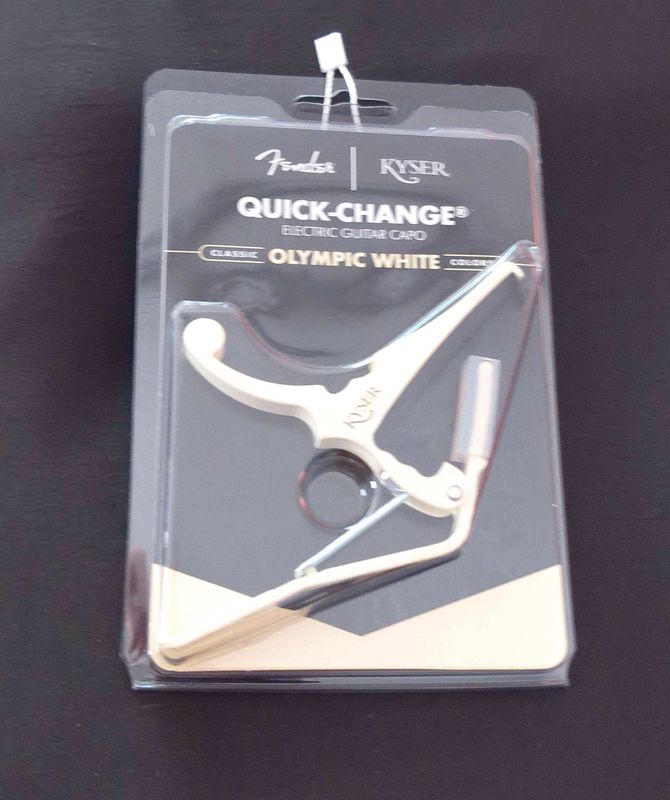 Fender Kyser Quick Change Capo Olympic White