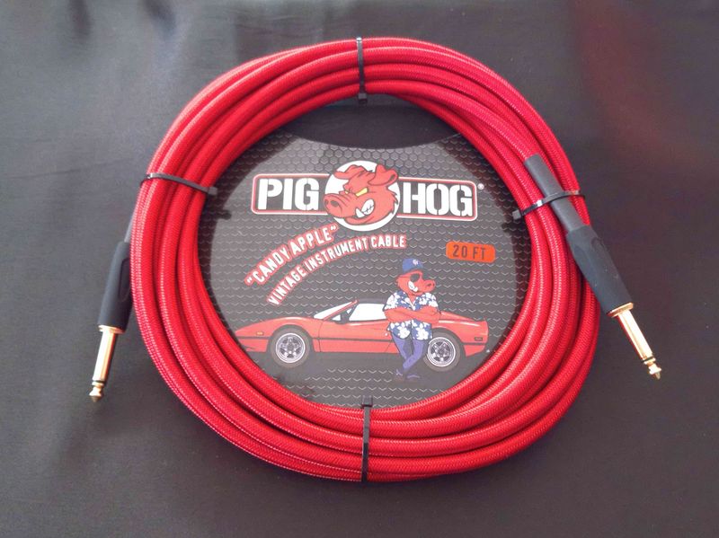 Pig Hog Candy Apple Red 20 ft