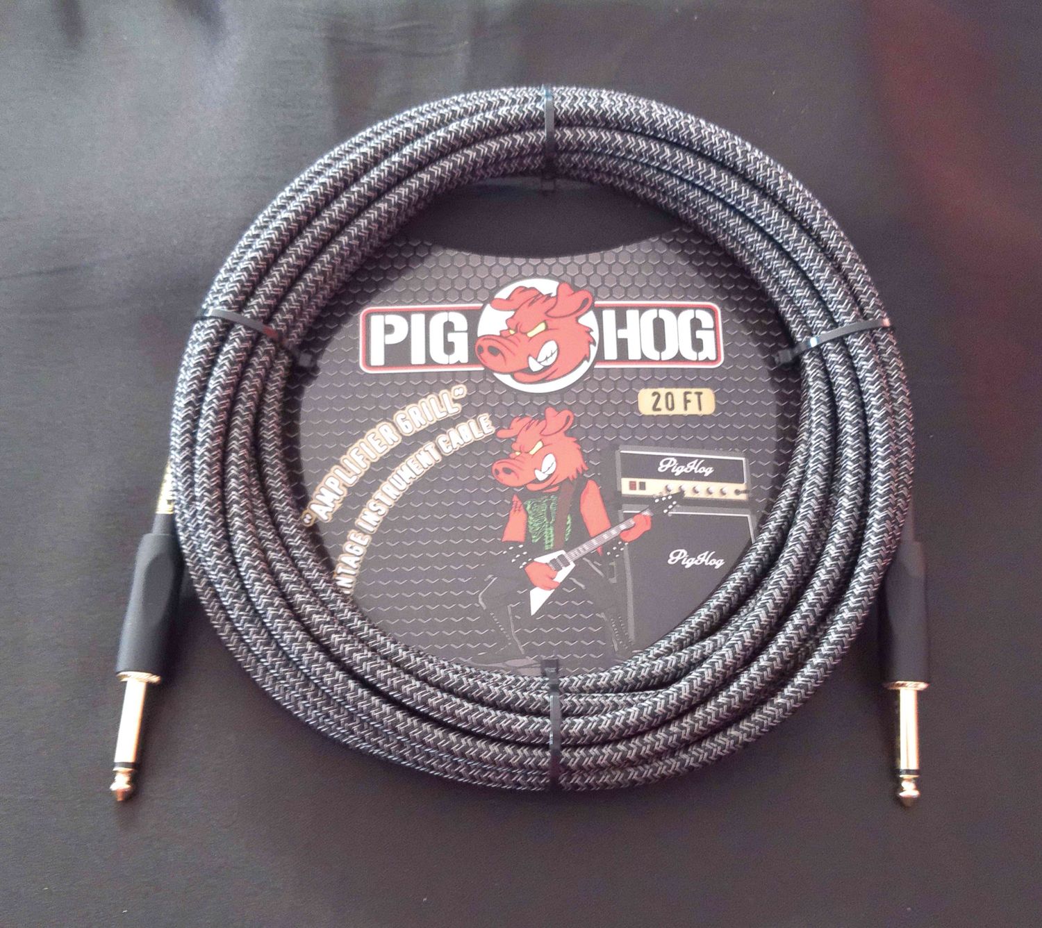 Pig Hog 20 ft Cable Amplifier Grill