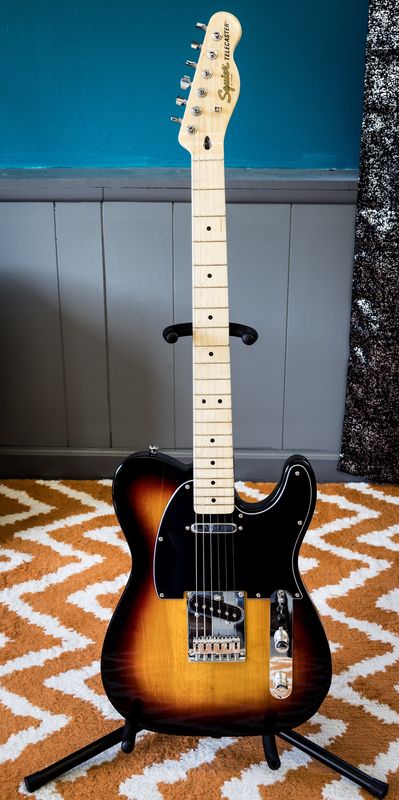 Squier Affinity Series Telecaster 3 Tone Sunburst