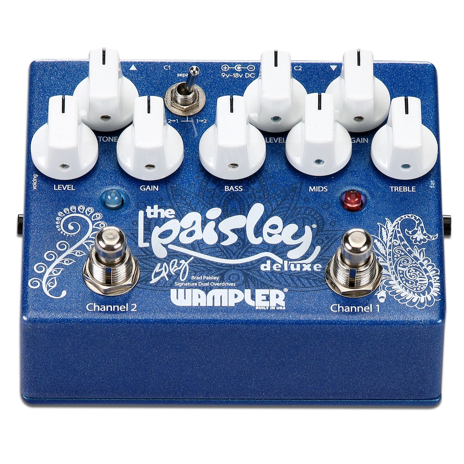 Wampler Brad Paisley Dual Overdrive Pedal