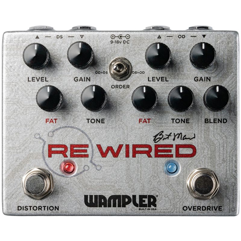 Wampler Rewired Brent Mason Signature Overdrive and Distortion