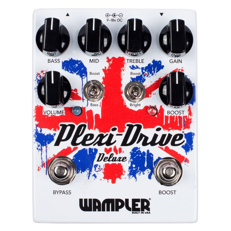 Wampler Plexi-Drive Deluxe 60's British Amp in a Box with Boost