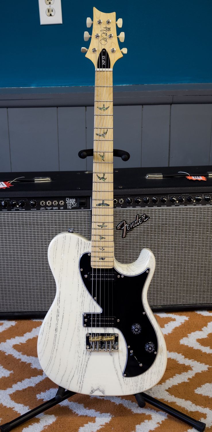 PRS NF53 White Doghair finish