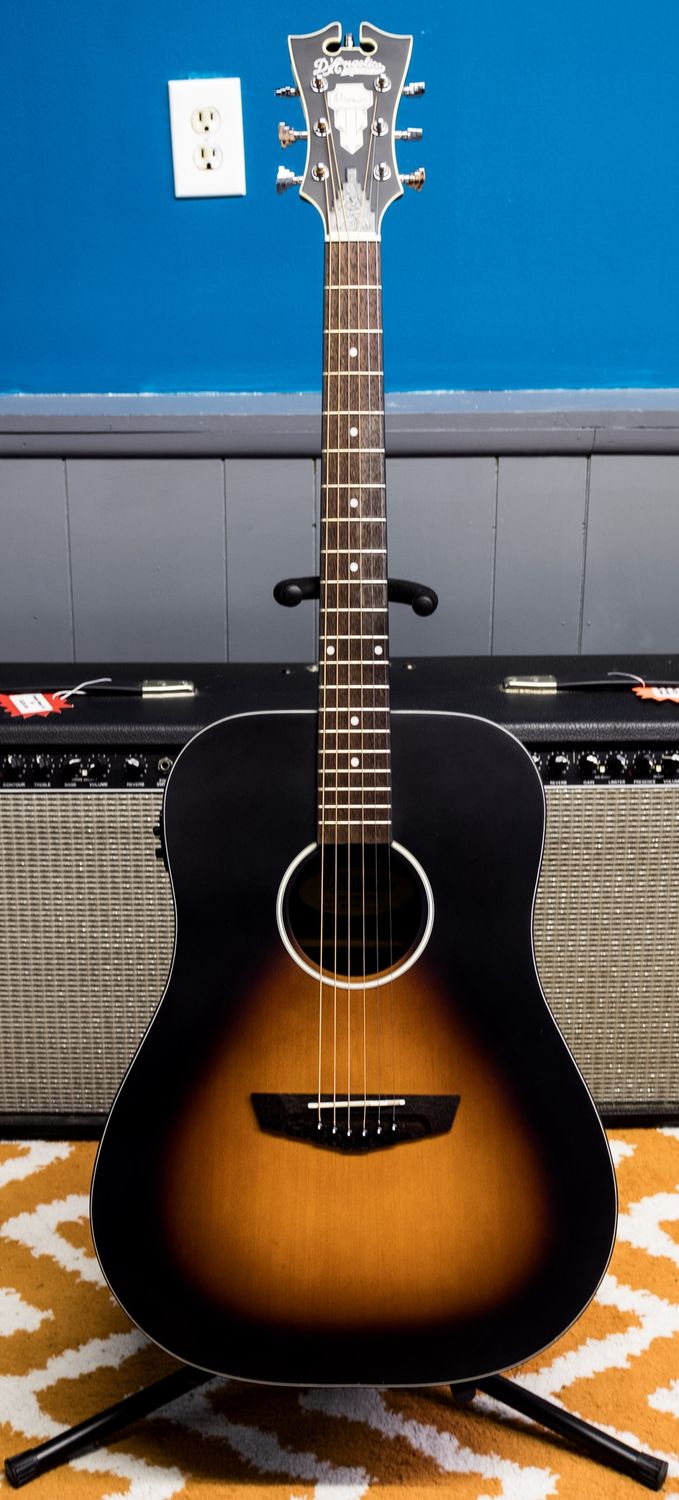 D'Angelico Premier Lexington LS-Satin Vintage Sunburst