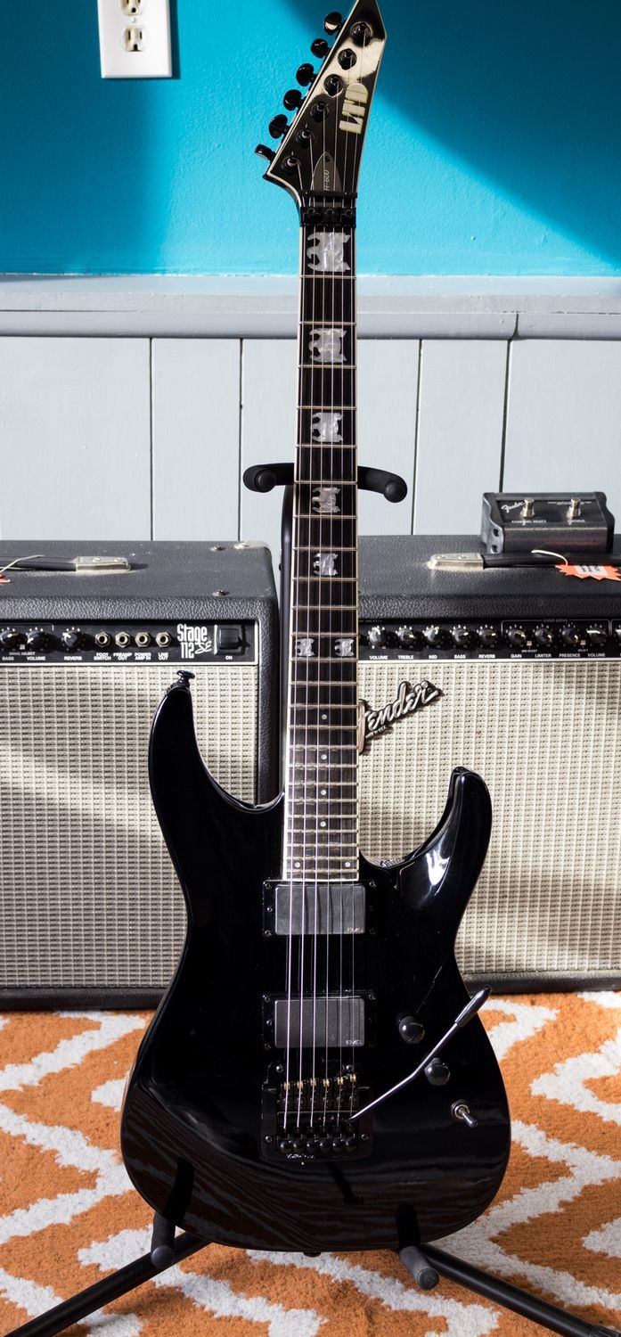 ESP LTD JH-600 Jeff Hanneman Signature with Eagle Inlays