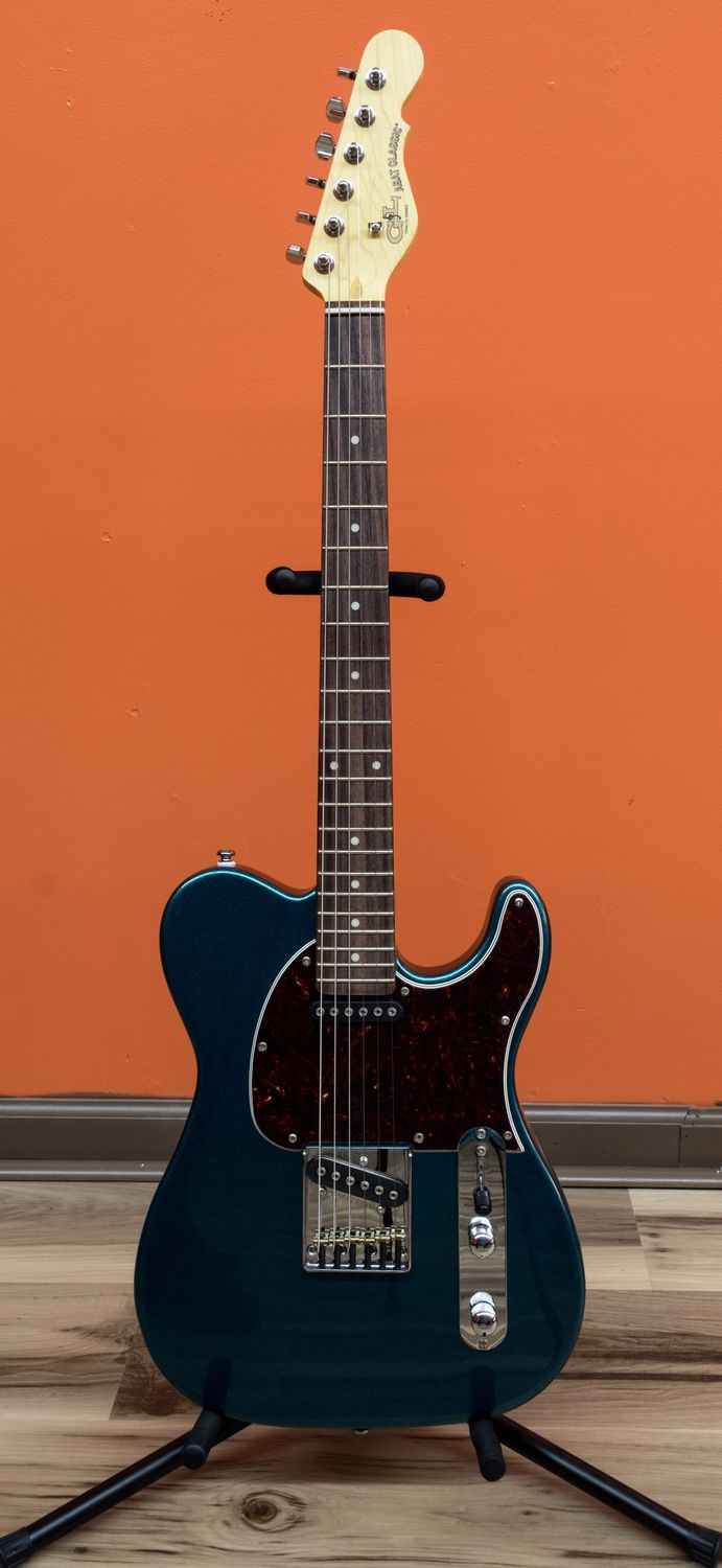 G&amp;L Tribute Asat Classic Emerald Blue