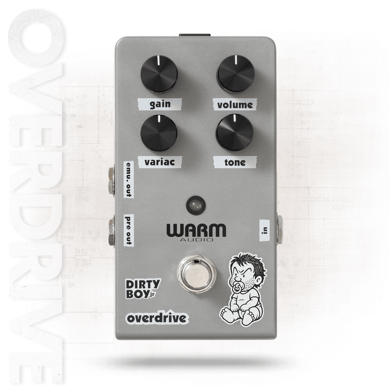 Warm Audio-Dirty Boy Jr Overdrive Pedal