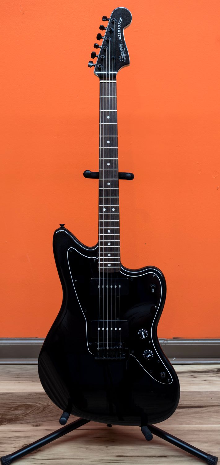 Squier FSR Affinity Series Jazzmaster-Metallic Black