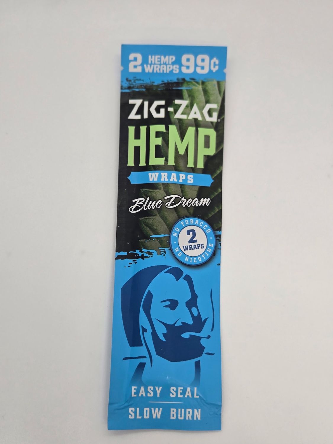Zig Zag Hemp Blue
