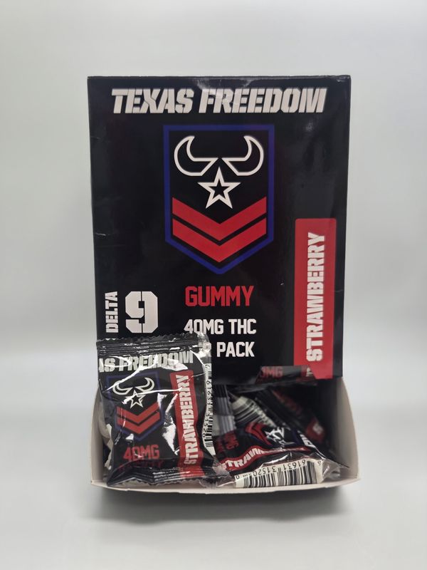 Delta 9 40 MG Gummies Strawberry