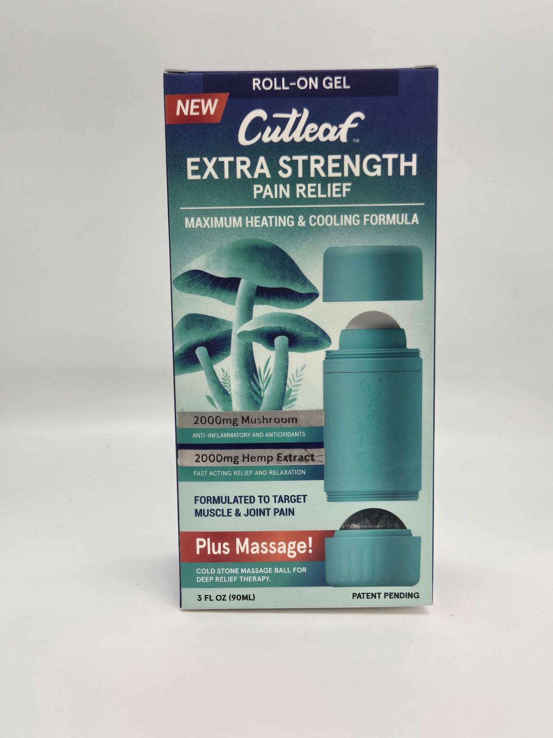 Cutleaf Rollon 2000MG