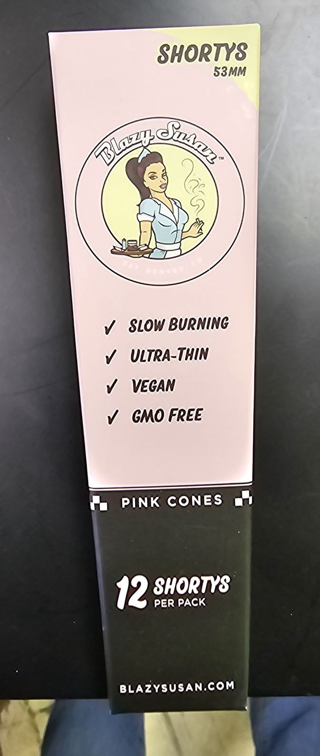 Blazy Susan Pink 53mm &quot;Shortys&quot;