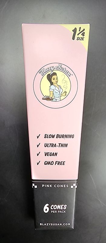 Blazy Susan Pink 6pk 1 1/4