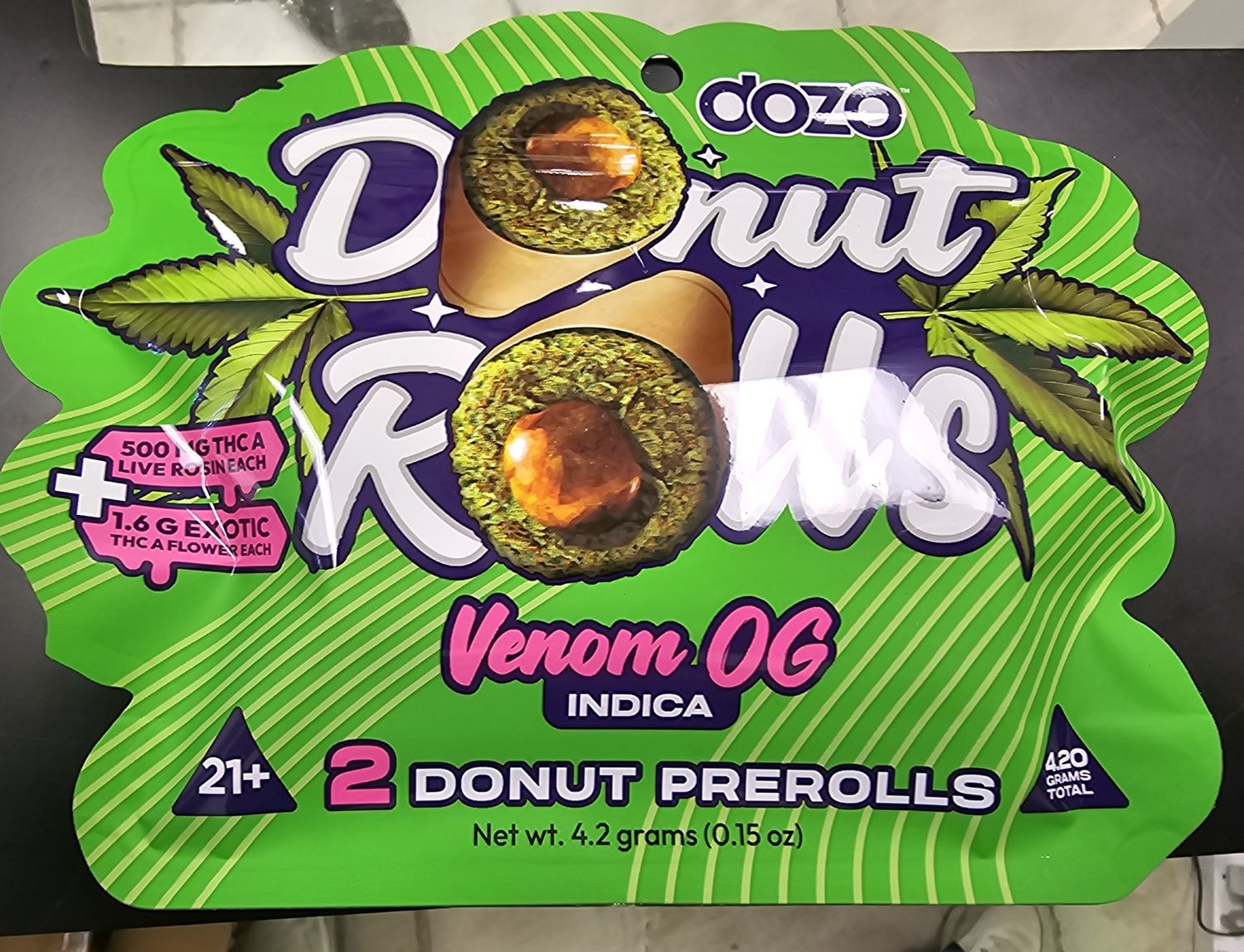 Dozo Donut Rolls Venom OG