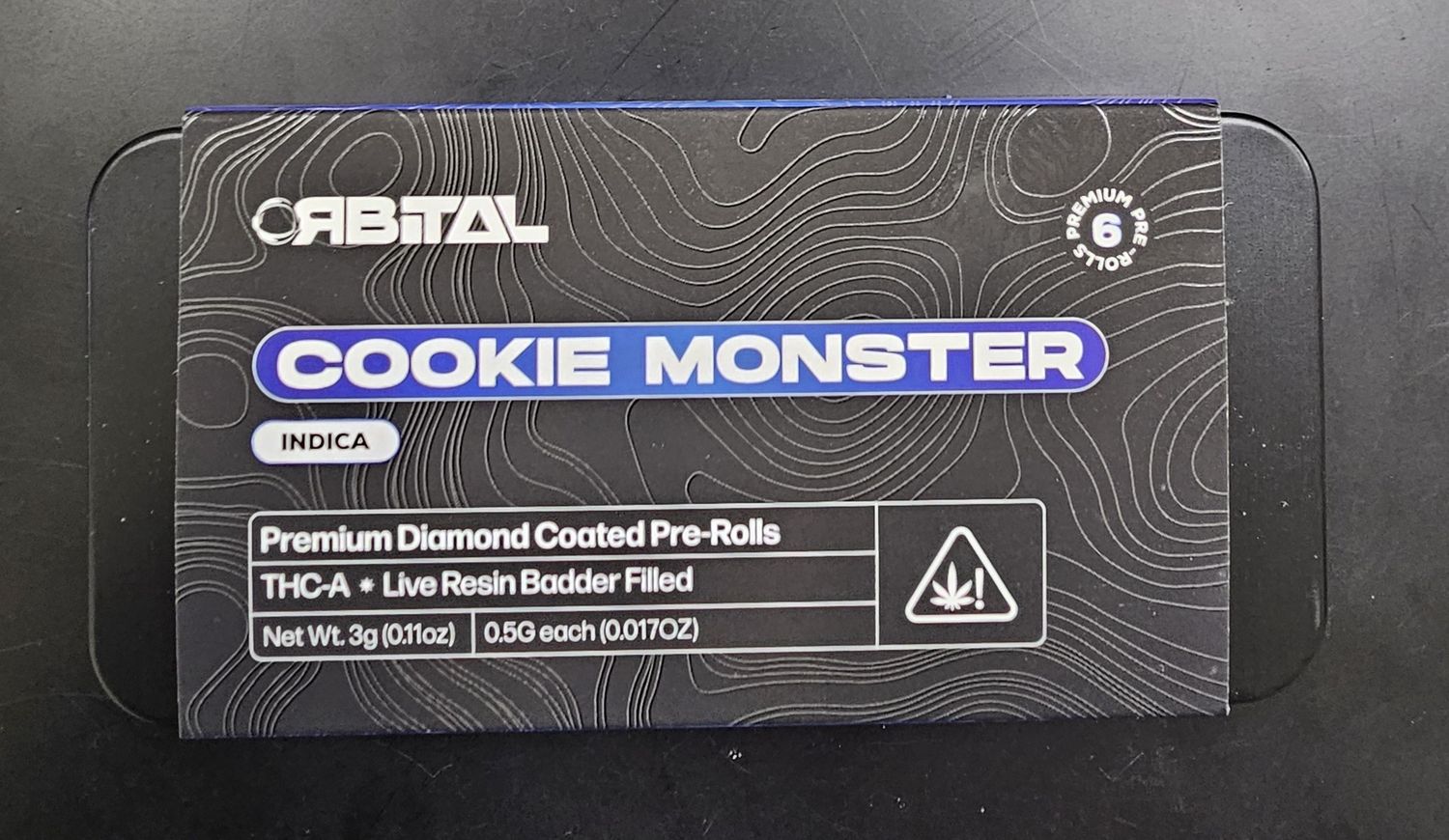 Galaxy Treats Rolls Cookie Monster 6pk