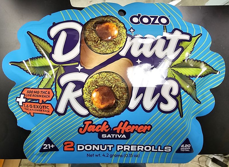Dozo Donut Rolls Jack Herer