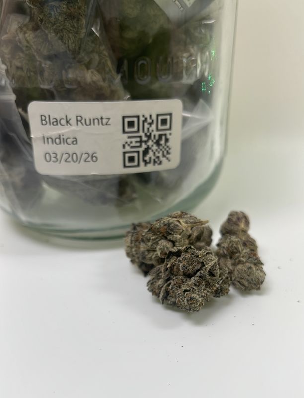 Black Runtz Indica 1G