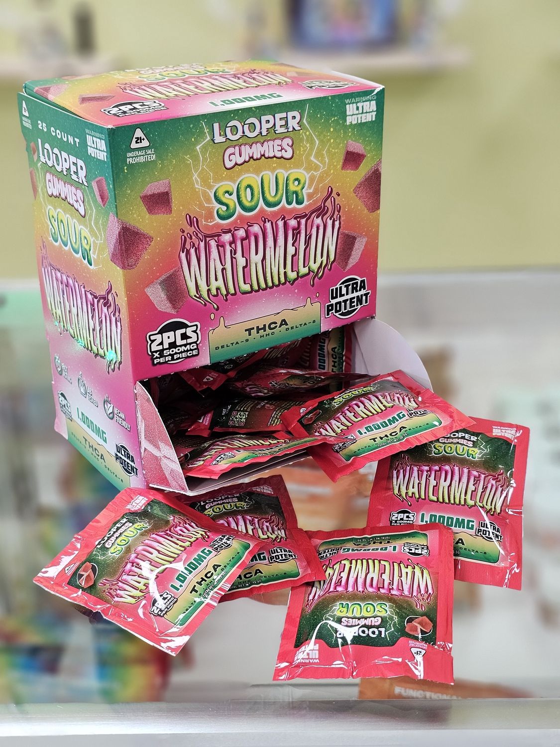 Looper Gummies Sour Watermelon