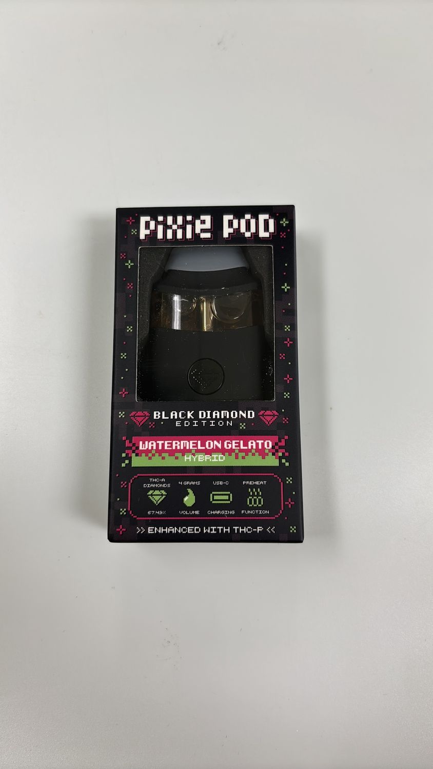 Pixie Pod watermelon gelato