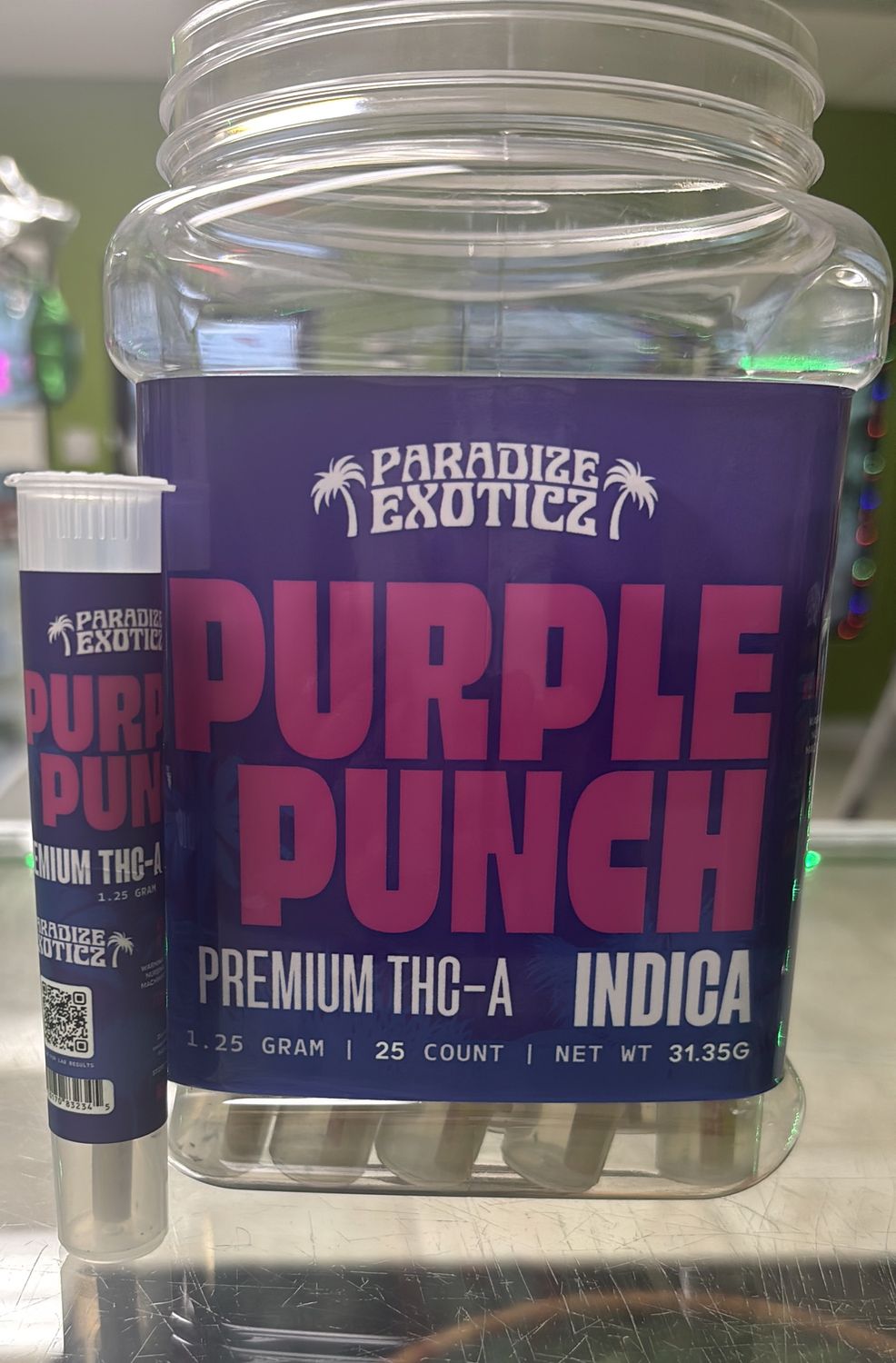 Paradize 1.25g Preroll Purple