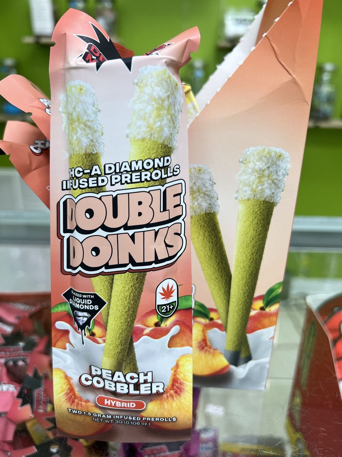 Double Doinks Peach Cobbler