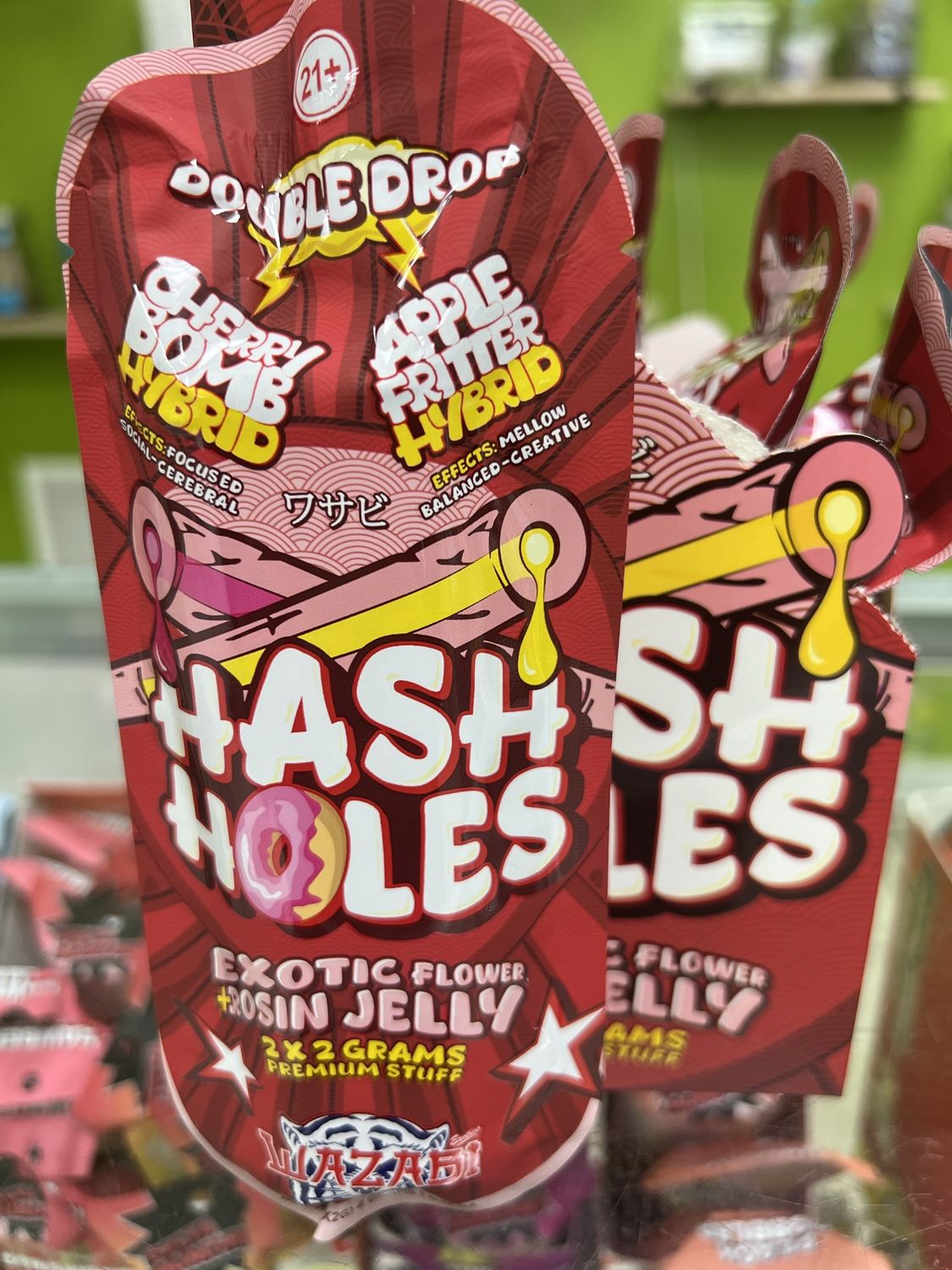 Wazabi Hash Holes Cherry/Apple