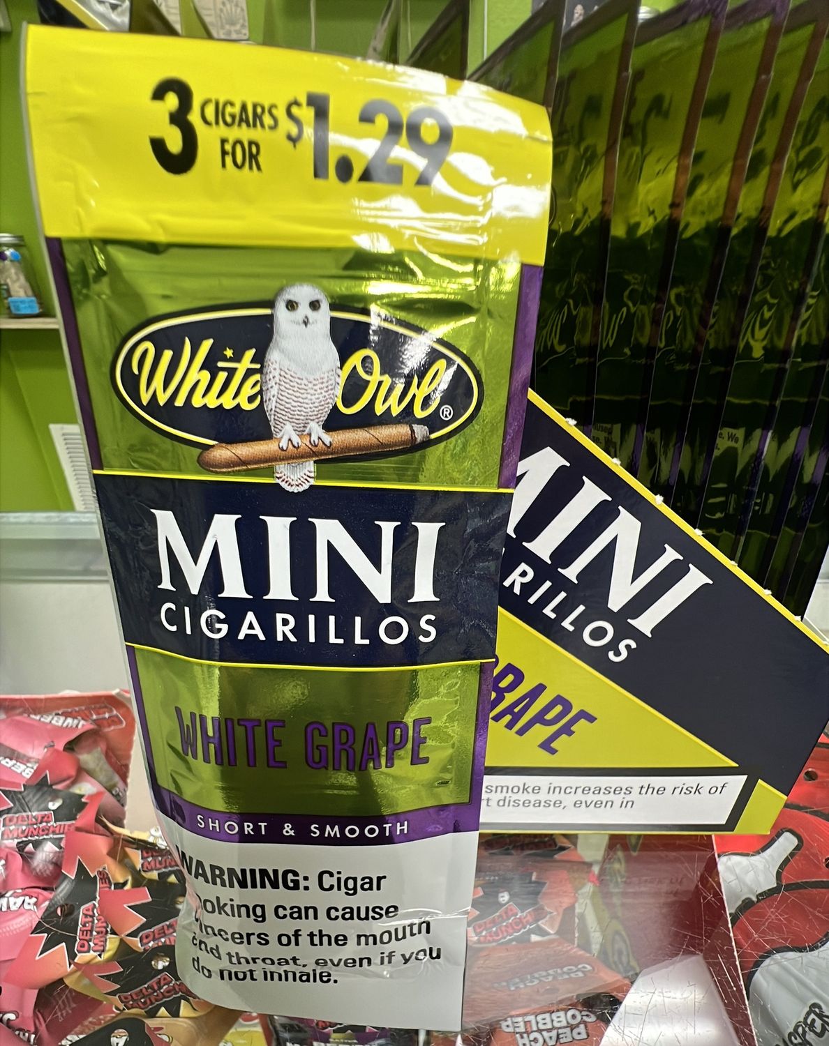 White Owl Mini White Grape