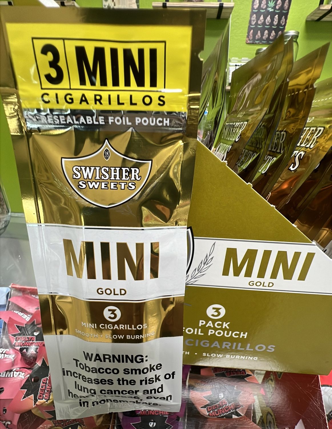 Mini swishers gold