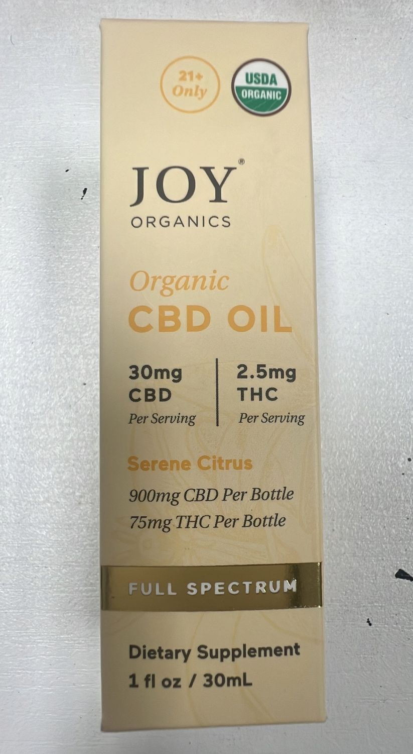 Joy CBD OIL SERENE CITRUS