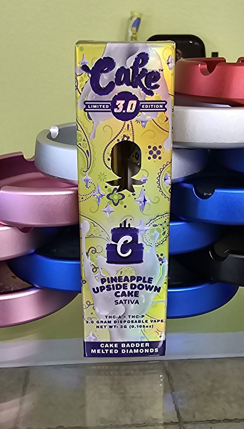 Cake 3g Dispo Pineapple