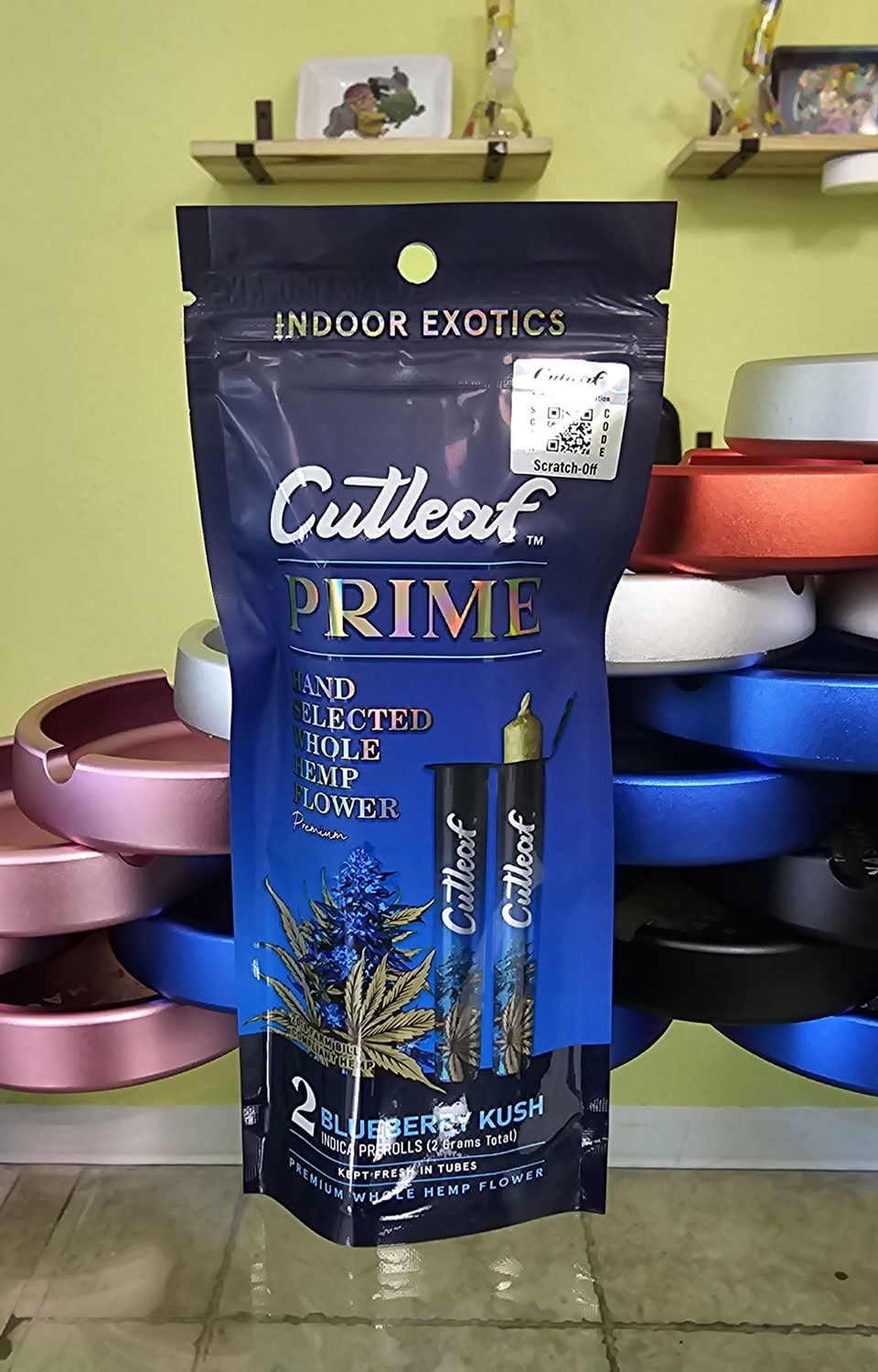 Cutleaf Prime Rolls Blueberry Kush