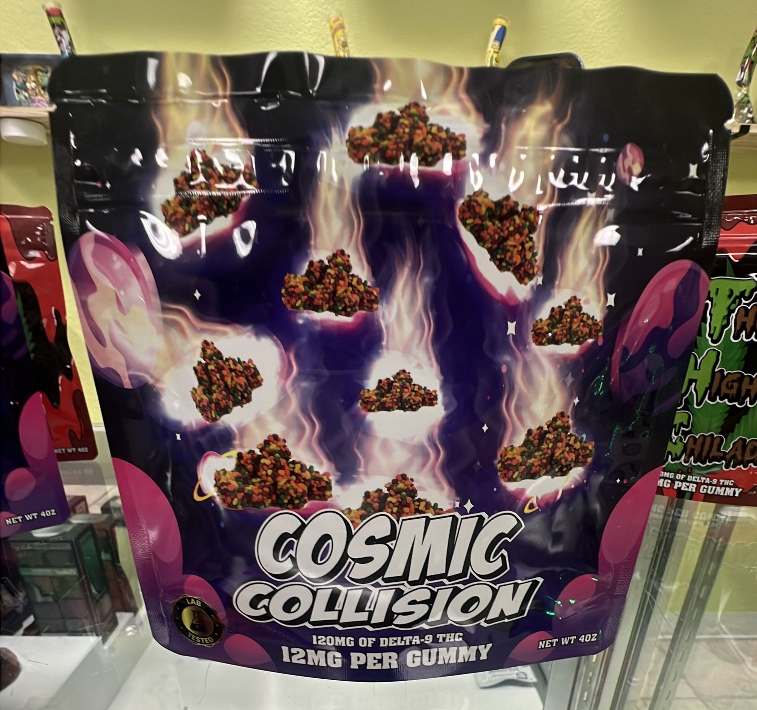 Cosmic collision