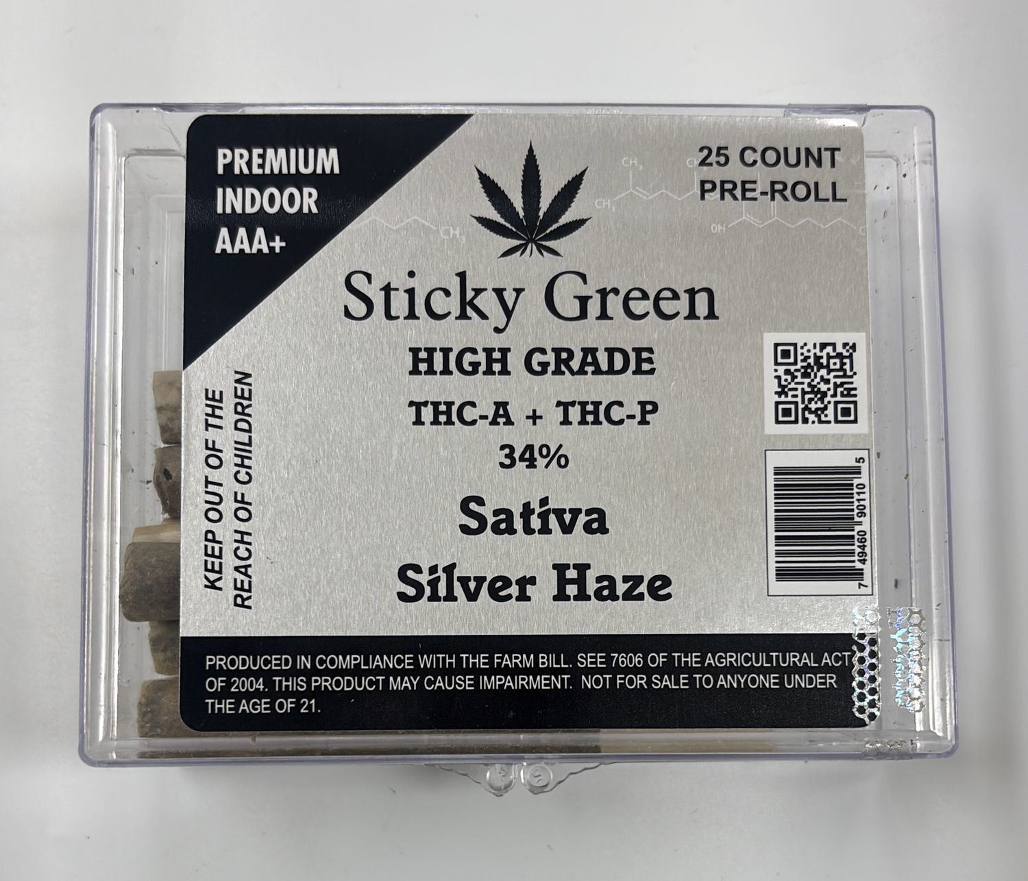 Sticky green prerolls