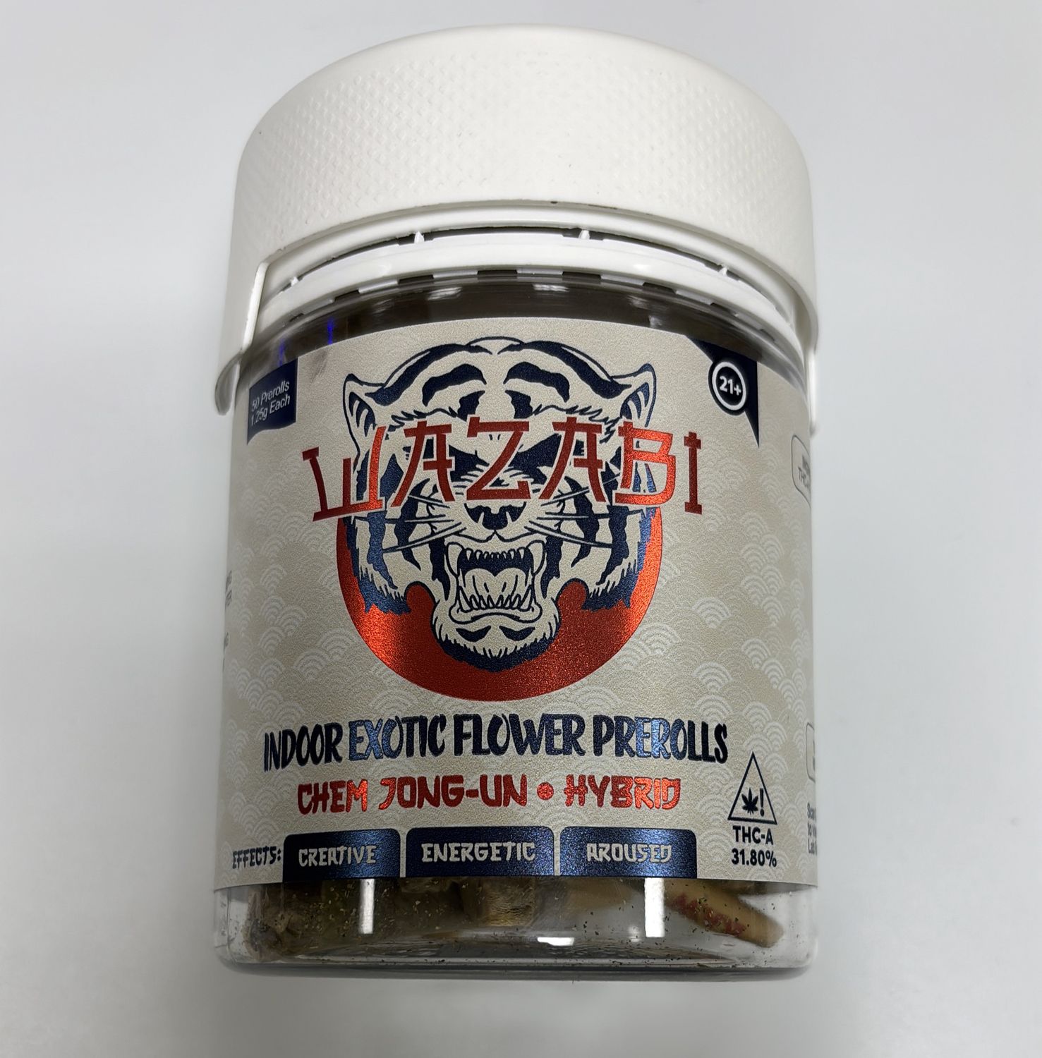 Wazabi 1.25g Naked Pre-rolls