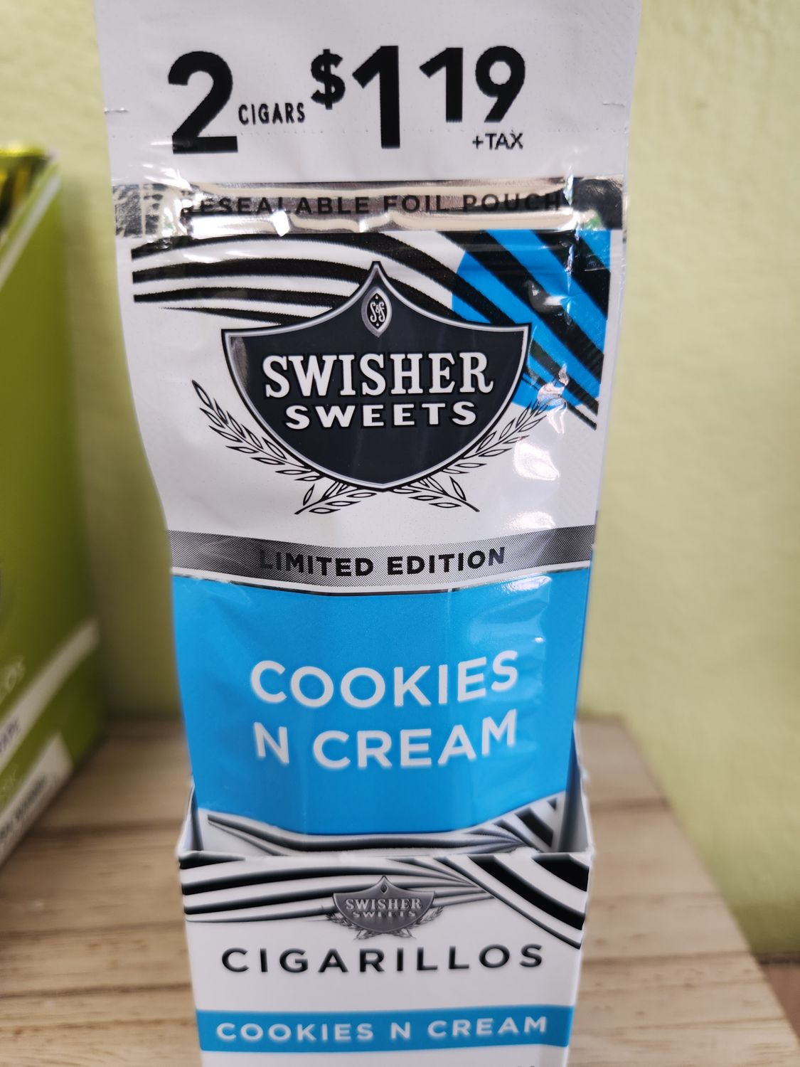 Swisher cookies n cream